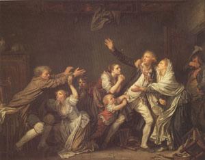 Jean Baptiste Greuze The Paternal Curse or and Ungrateful Son (mk05) China oil painting art
